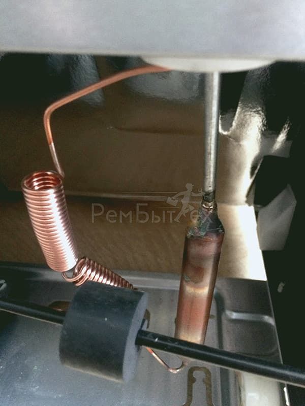 Капиллярная трубка и фильтр-осушитель