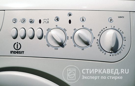Панель управления СМА Indesit W84TX