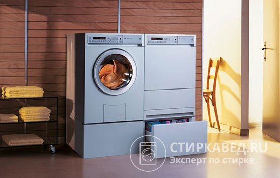 Если позволяют финансовые возможности и размер помещения, лучше приобрести и стиральную машину, и сушилку