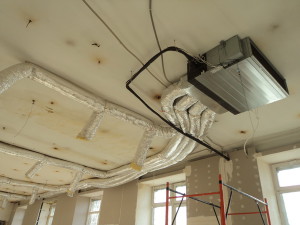 установка системы воздуховодов DAIKIN