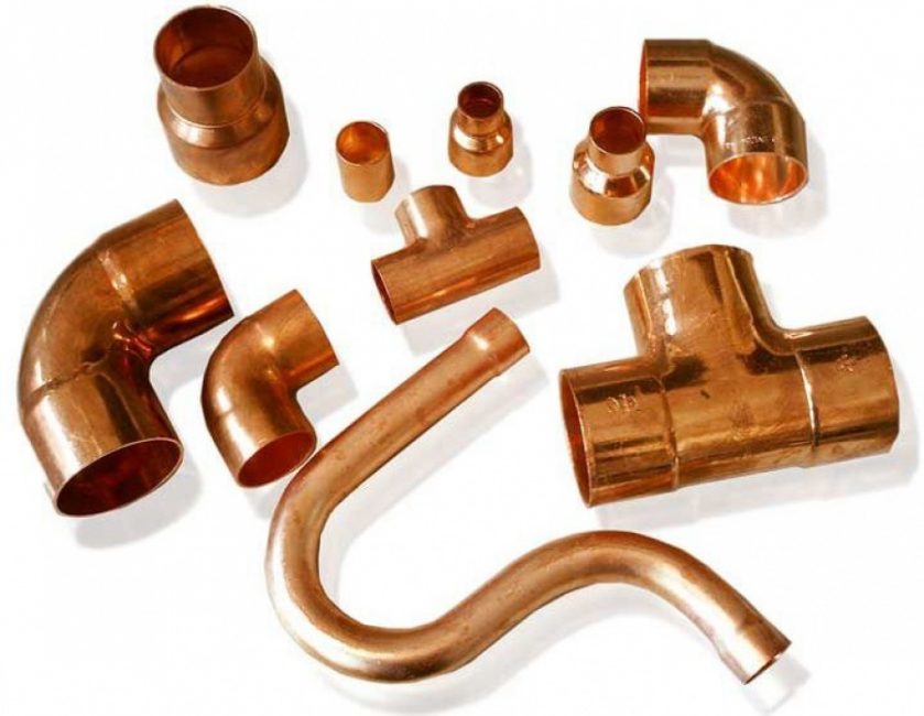 Медная арматура для кондиционирования воздуха