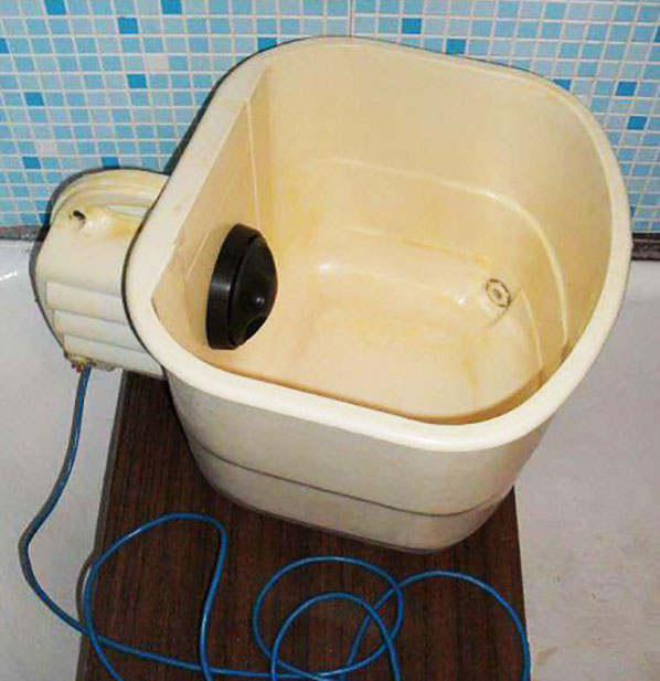 Так выглядит прибор после стирки