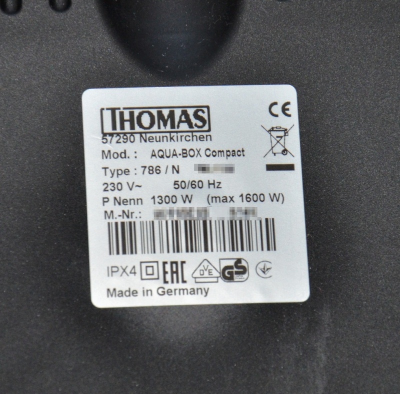 Обзор компактного пылесоса Thomas AQUA-BOX - фото 7