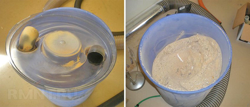 Самодельный фильтр-циклон для пылесоса