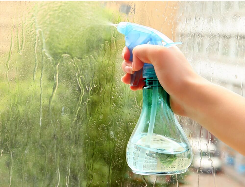 окна можно мыть пылесосом