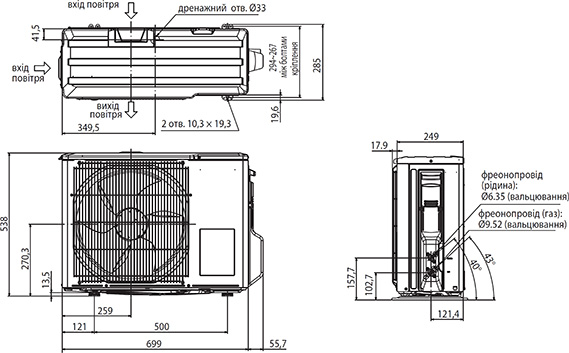 Необходимое расстояние между блоками кондиционера: правила и правила установки