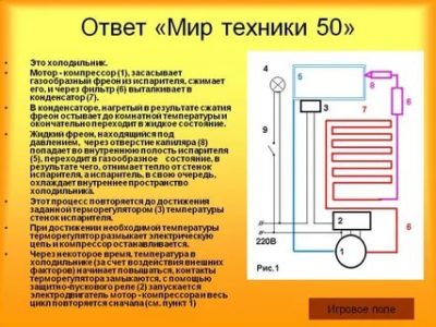 Как работает холодильник простыми словами