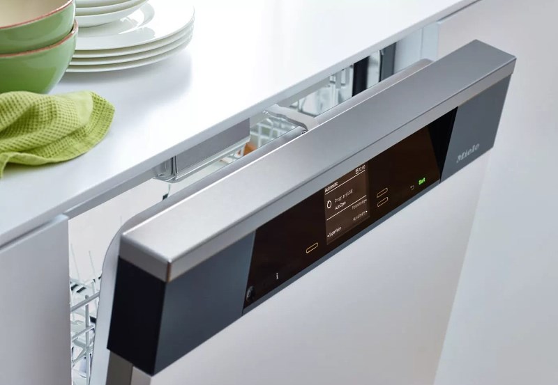 Частично встраиваемая посудомоечная машина