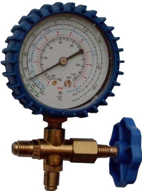 Манометр с краном