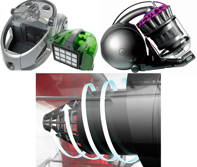 Пылесос с контейнером