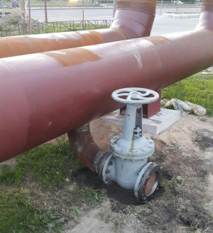 дренажная арматура на временном подводящем водопроводе