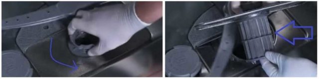 Вынуть фильтр в посудомоечной машине - нужно знать, как (можно прочитать инструкцию)