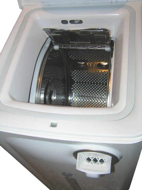 открывать дверцу стиральной машины