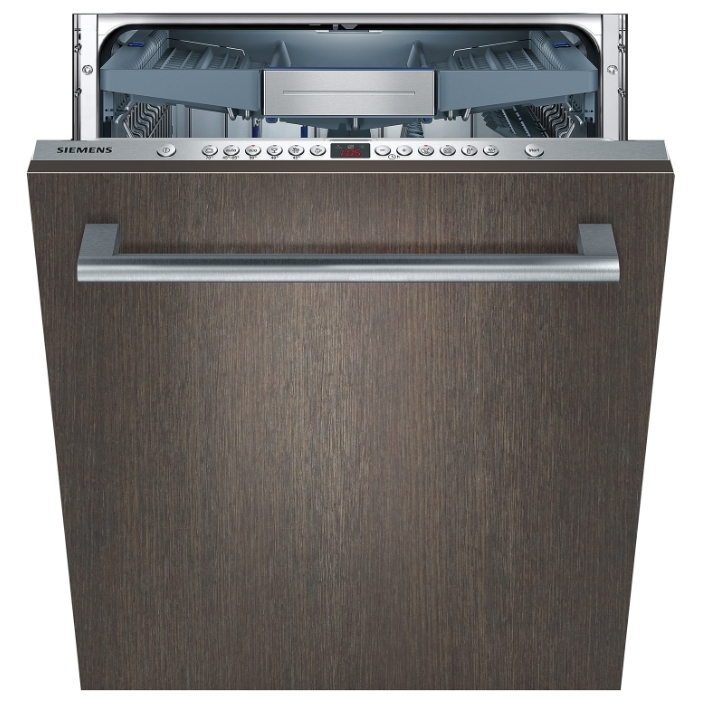 Siemens SN 66M094 встраиваемая посудомоечная машина с фасадом из темного дерева