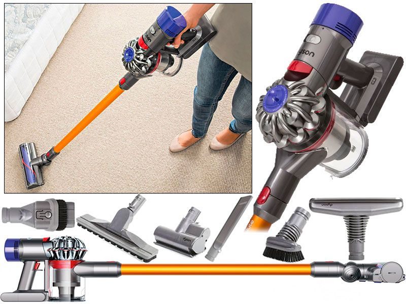 Вертикальный ручной пылесос Dyson V8 Absolute