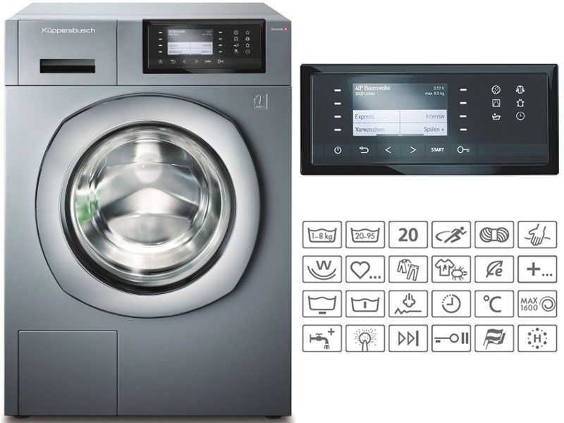 Kuppersbusch WA 190.0 AT профессиональная фронтальная стиральная машина