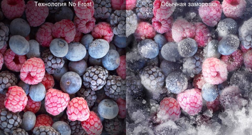 Сравнение двух типов заморозки в холодильниках с известной системой Frost и без нее