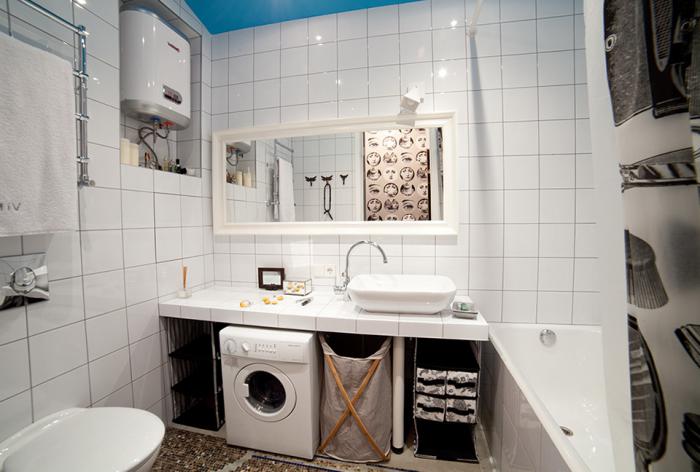 Идеи размещения стиральной машины в ванной с фото Идеи размещения стиральной машины в ванной с фото