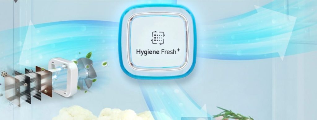 Поставляется с фильтром Hygiene Fresh