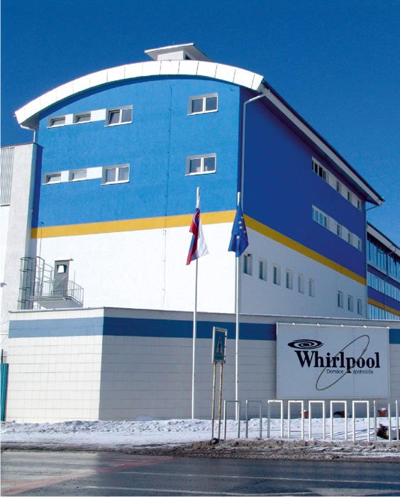 Заводы по производству Whirlpool