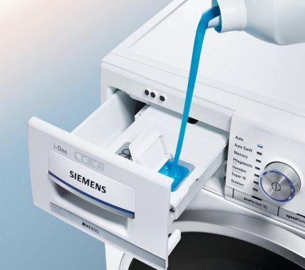 Стиральная машина с самодозированием