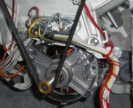 Рабочий блок стиральной машины