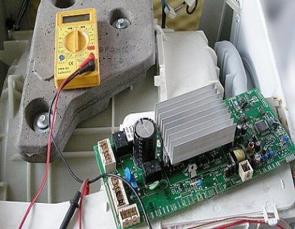 Проверка платы управления