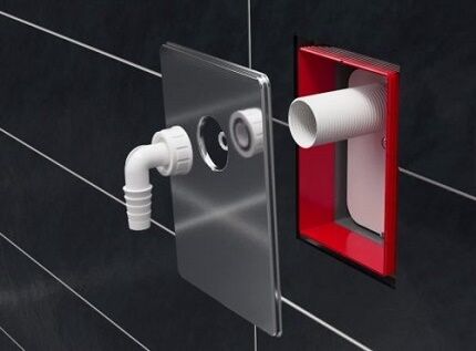 Встроенный сифонный тип