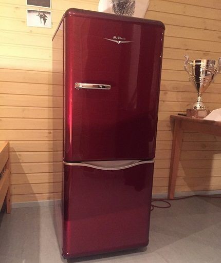 Шикарный холодильник в стиле ретро RN173NR - роскошная модель