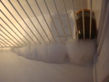 Иней на спине