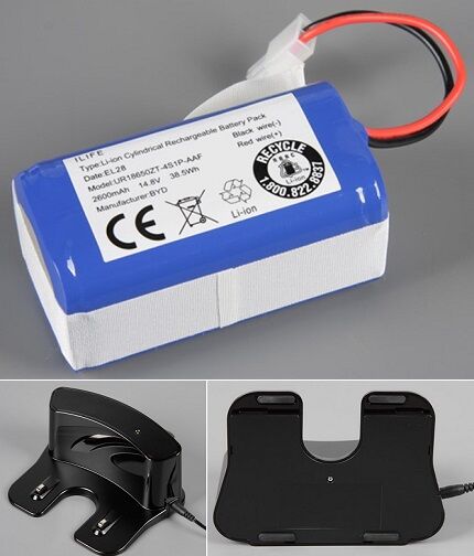 Зарядное устройство для робота-пылесоса Polaris 0726W Аккумулятор Polaris PVC 0726W