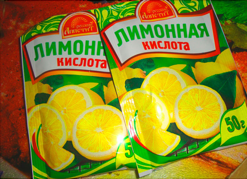 Лимонная кислота - дешевое и недорогое средство