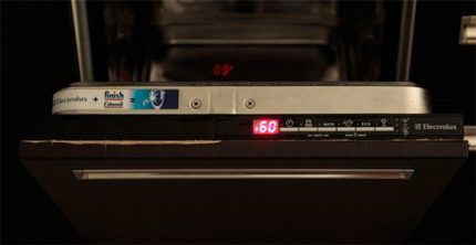 Коды ошибок посудомоечных машин Electrolux