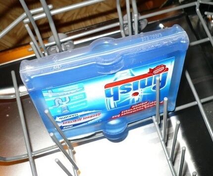 Машинная очистка с помощью Finish