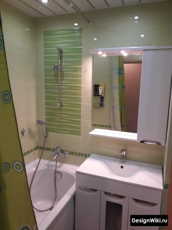 Дизайн ванной комнаты 3 кв