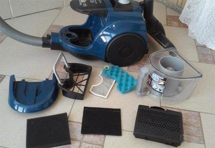 Полный комплект фильтров для пылесоса