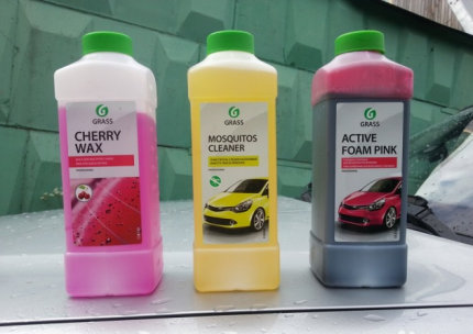 Пакет шампуня