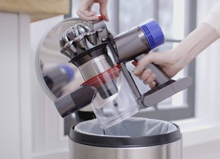 Удобная очистка контейнера для отходов