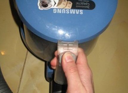 Удаление контейнера для мусора