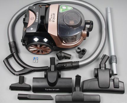 Части циклонного пылесоса