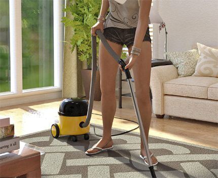 Неправильная работа пылесоса