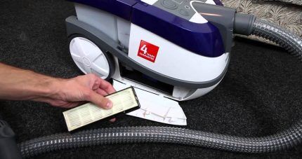 НЕРА-фильтр моечной установки