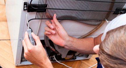 морозильник не работает а холодильник работает стинол