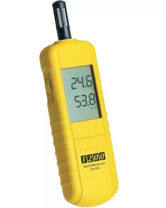 Бесконтактный прибор для измерения влажности в воздухе