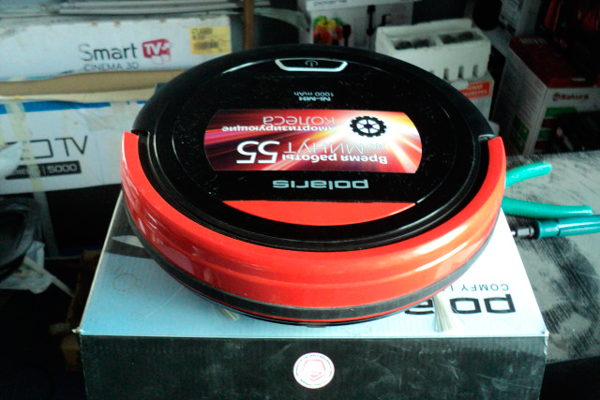 Робот-пылесос Polaris PVCR 0610 дизайн