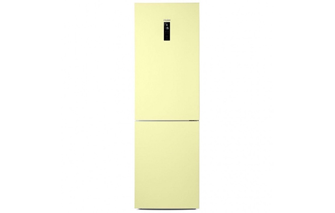 Haier C2F636CCRG желтый холодильник
