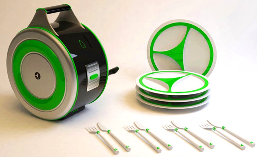 Набор посуды для посудомоечной машины NoStrom EcoWash предназначен для мытья небольшого количества предметов Набор посуды для посудомоечной машины NoStrom EcoWash предназначен для мытья небольшого количества предметов