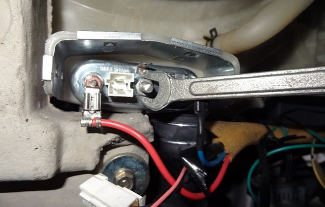 Удаление ТЭНа из стиральной машины