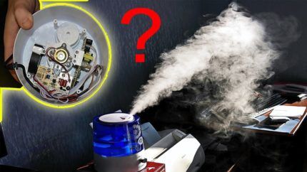 Диагностика неисправностей устройства