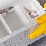 очистка поддона стиральной машины